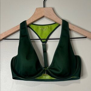 Aerie Green Women's Intimate Bra Front Clasp Size 34C